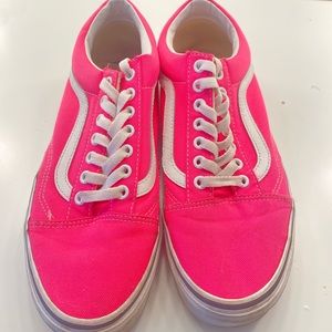 Hot pink vans